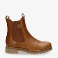 Francesca Igloo botas de piel con forro interior de pelo natural. cuero