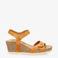 Julia Basics sandalias de piel con forro interior de piel. vintage