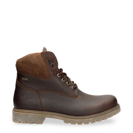 Amur Gtx botín de piel con forro interior de gore-tex®. castaño