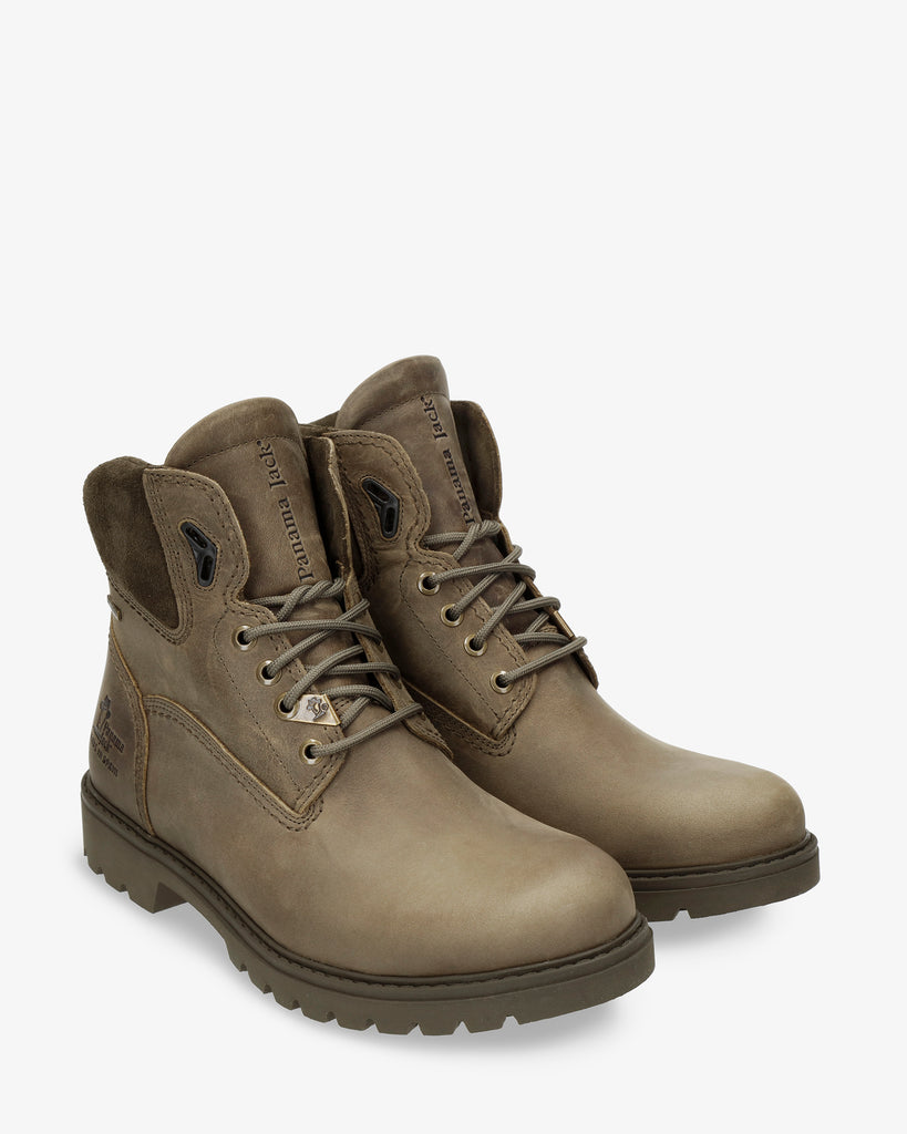 Amur Gtx botines de piel con forro interior de gore-tex®. kaki