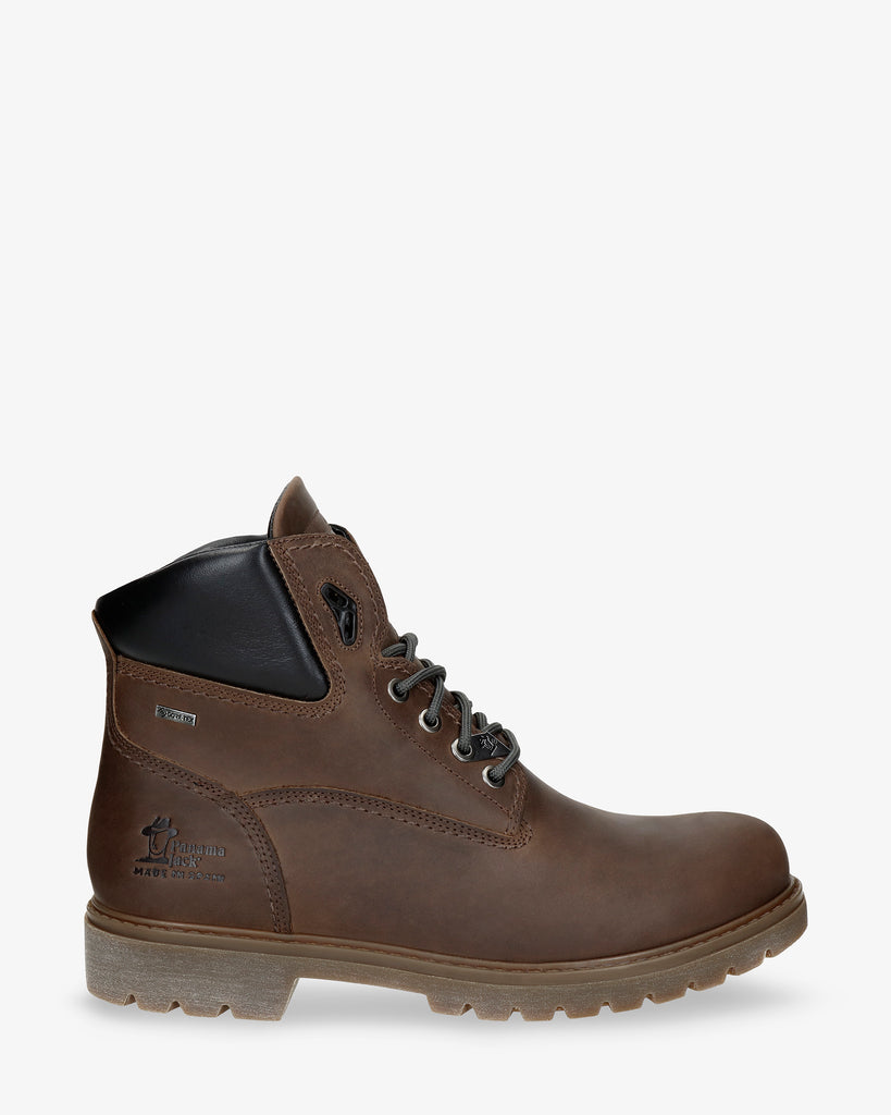 Amur Gtx botín de piel con forro interior de gore-tex®. gris