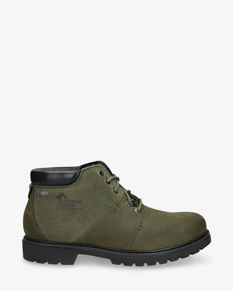 Fargo Gtx botín de piel con forro interior de gore-tex®. verde