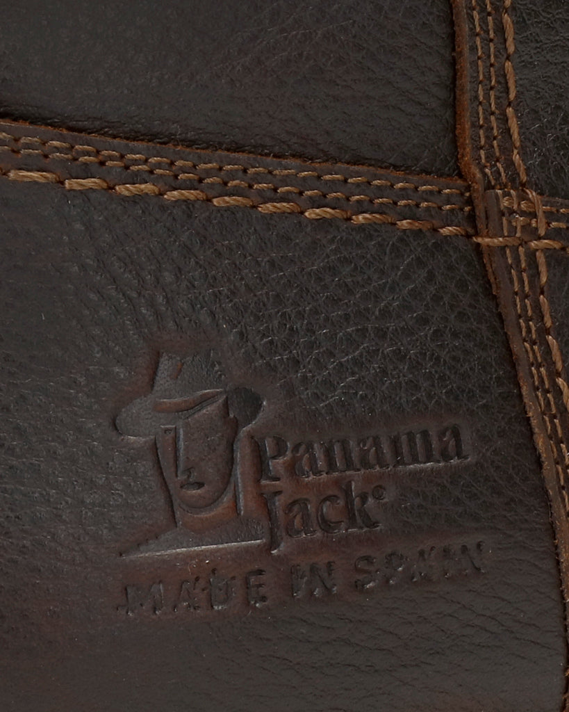 Fedrik botas de piel con forro interior de pelo. castaño