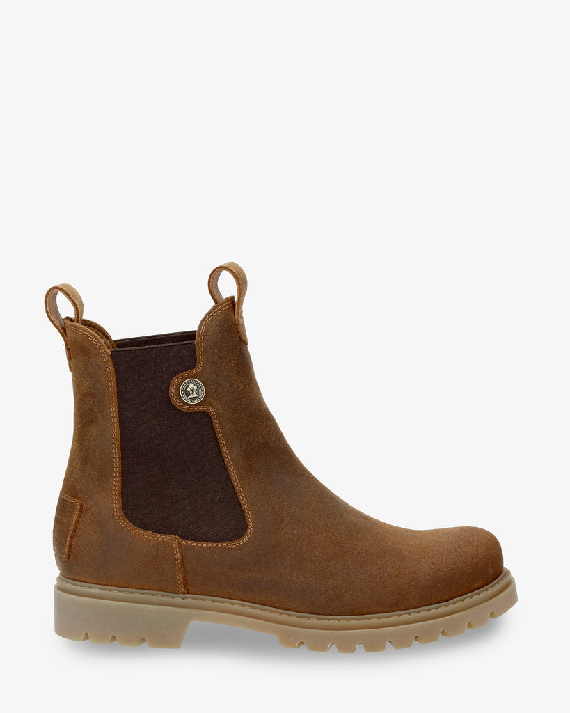 Francesca botines de piel con forro interior de piel. cuero