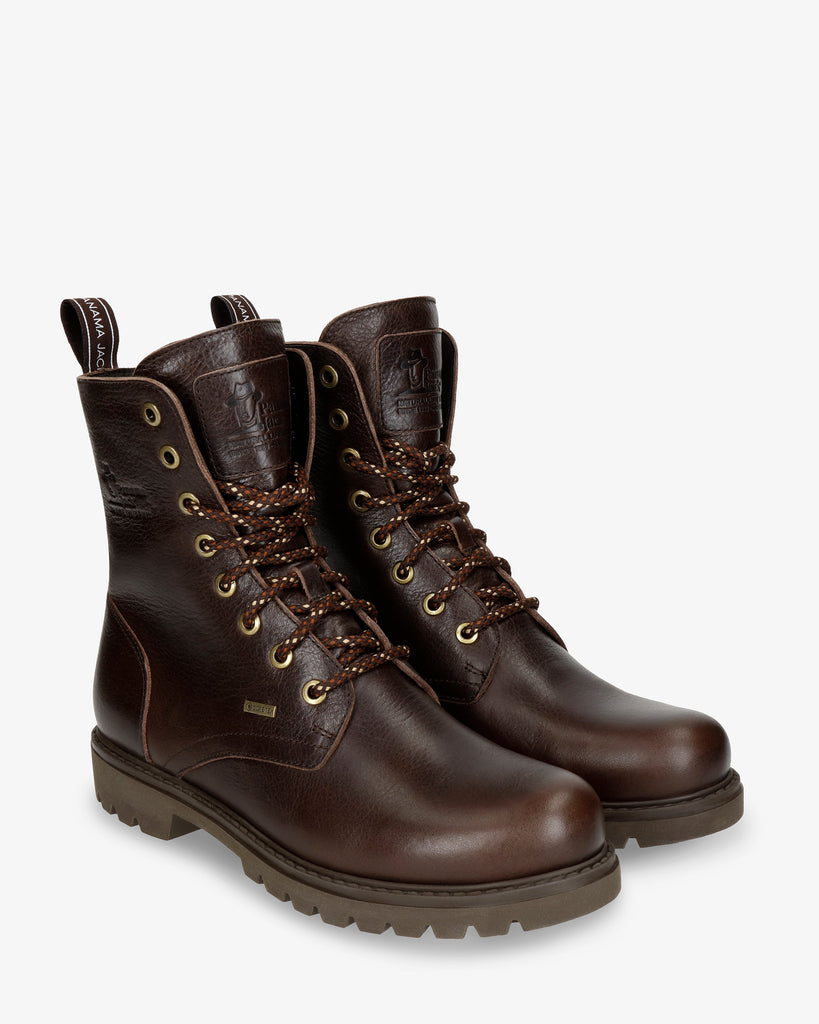 Frisia Gtx botas de piel con forro interior de gore-tex®. marron