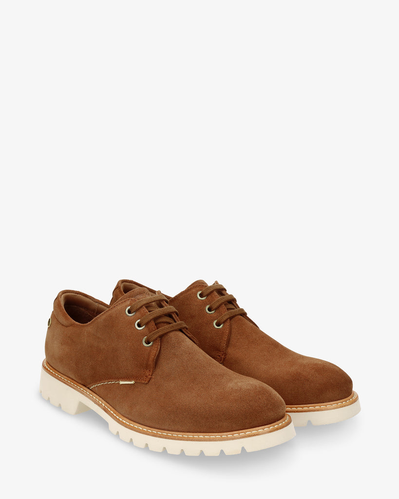 Gadner zapatos de piel con forro interior de piel. cuero