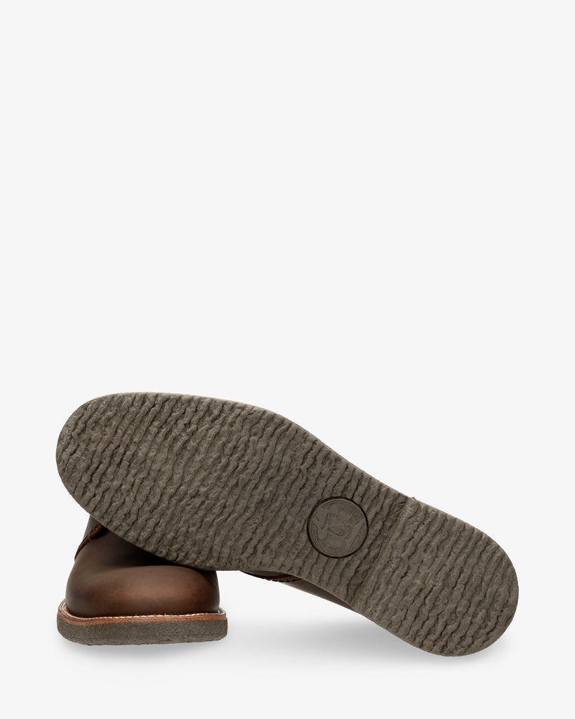 Gael botines de piel con forro interior de piel. cuero