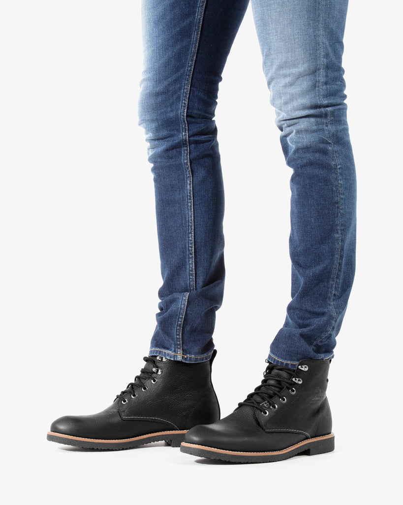 Glasgow Gtx botines de piel con forro interior de gore-tex® negro