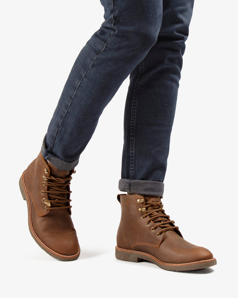 Glasgow Gtx botín de piel con forro interior de gore-tex®. cuero