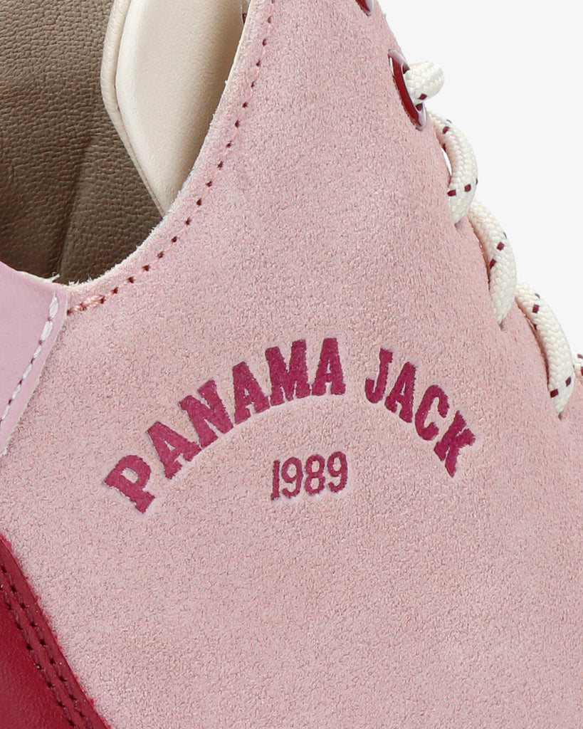 Jayla sneakers de piel con forro interior de piel. rosa
