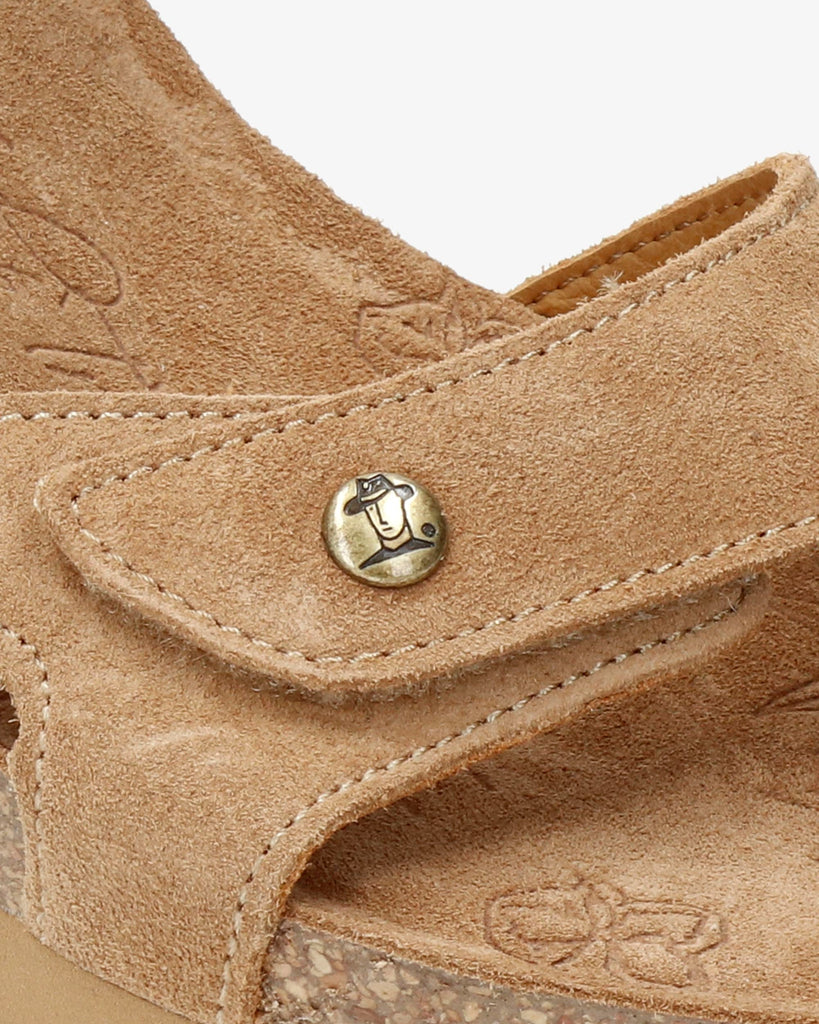 Julia sandalias de piel con forro interior de piel. cuero