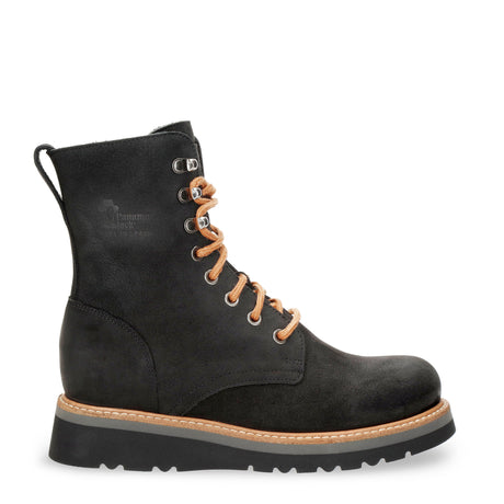 Keila botas de piel con forro interior de piel. negro