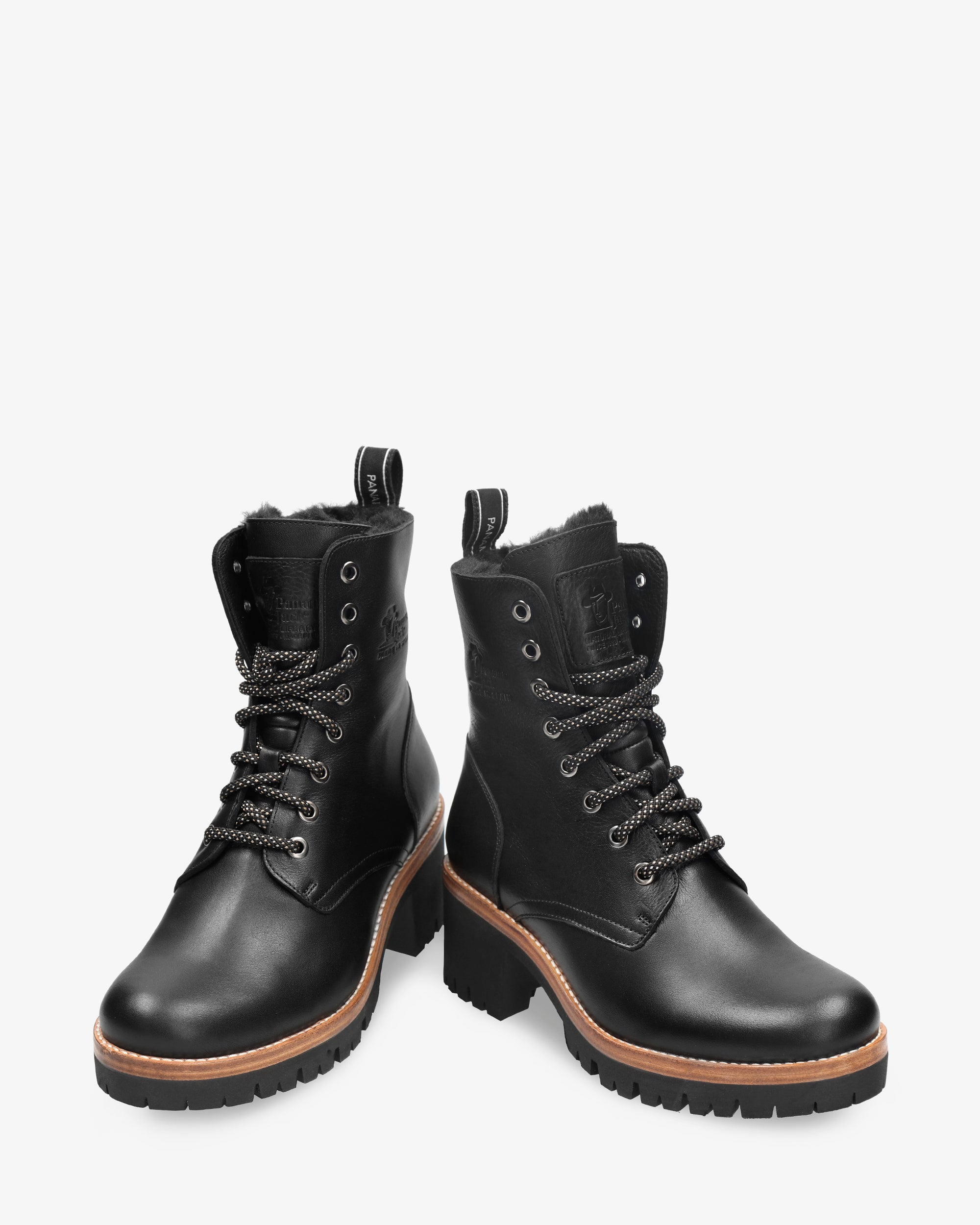 Schnürschuh Panama Jack Bota Panama B2 Napa Grass Marron Brown Damen
