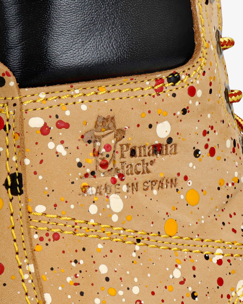 Panama 03 Ink botas de piel con forro interior de piel. vintage