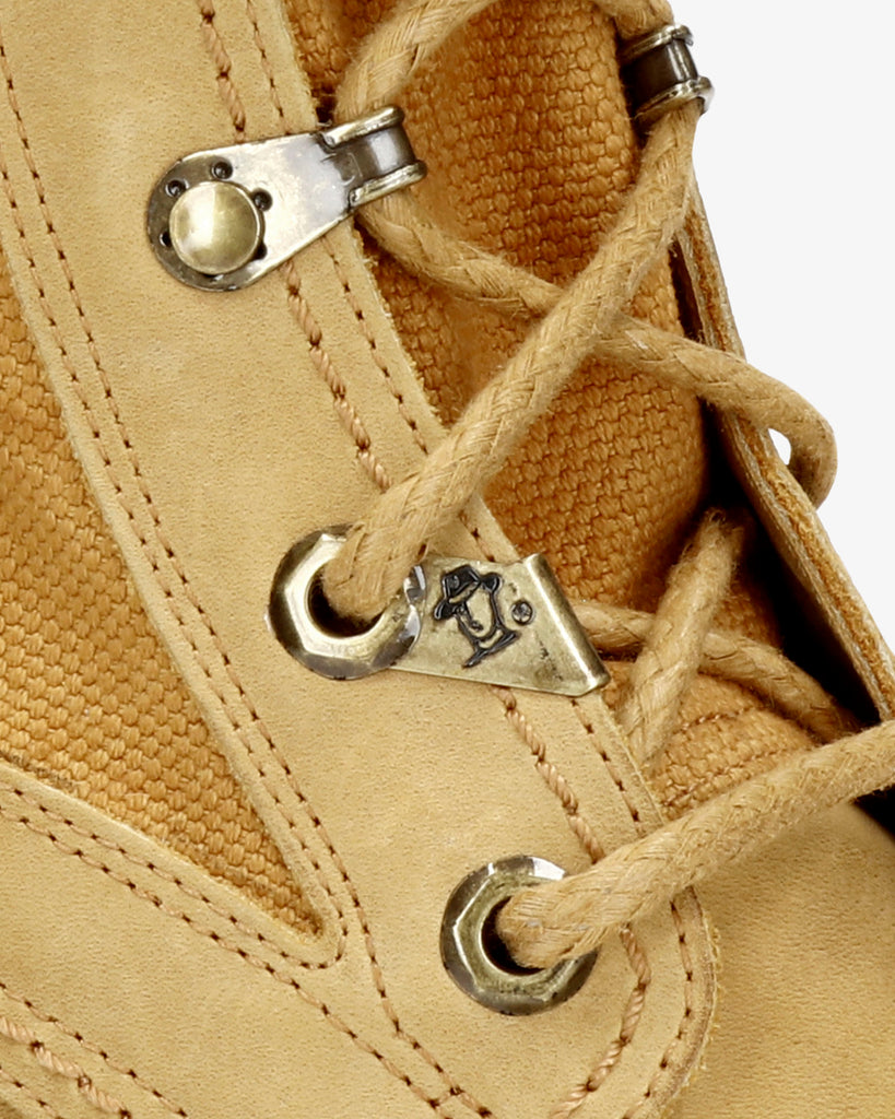 Route Boot botas de piel con forro interior de tejido. vintage