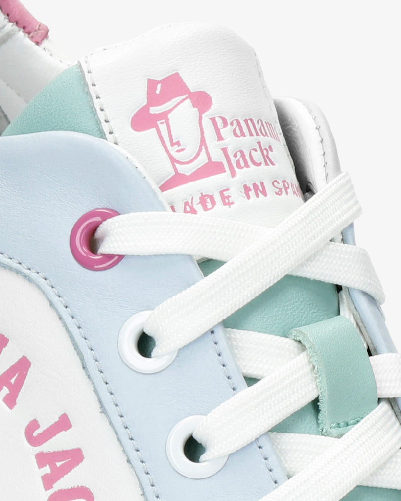 Yarely sneakers de piel con forro interior de piel. blanco